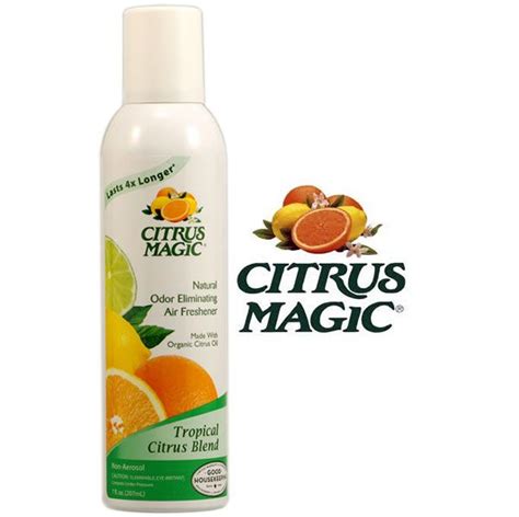 The Natural Way to Eliminate Odors: Citrus Magic's Tropical Citrus Blend
